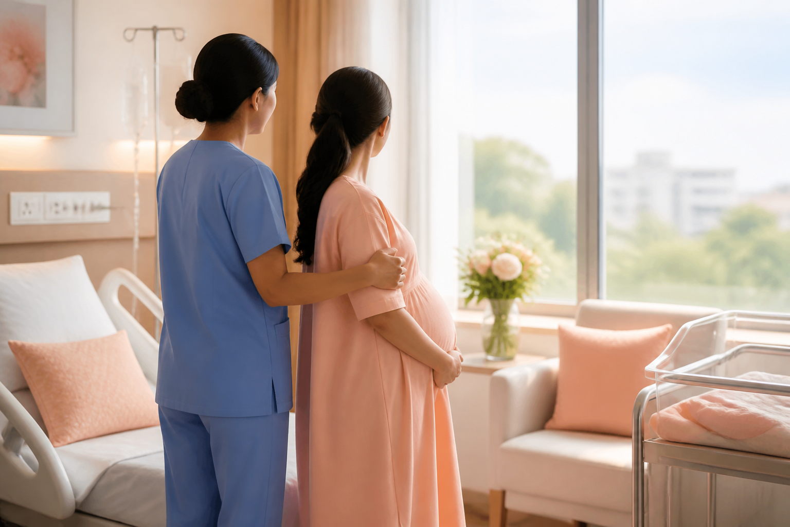 Painless normal delivery maternity care guide at AnuSri Hospitals Secunderabad Hyderabad