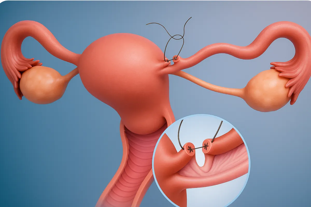 Tubal recanalization fertility surgery at AnuSri Hospitals Secunderabad Hyderabad